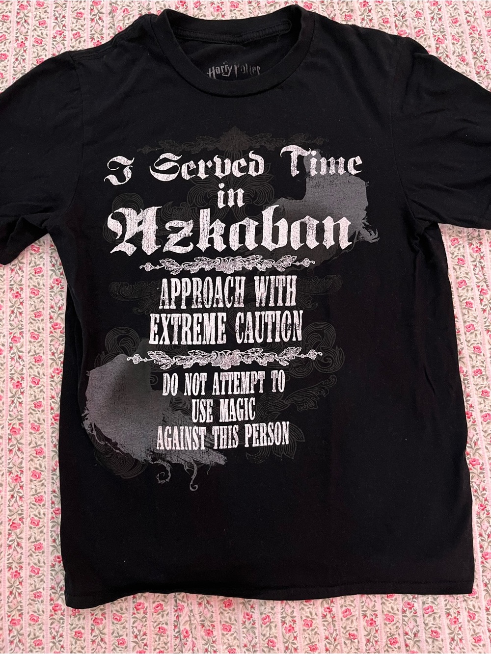 Harry Potter Black Azkaban Graphic Short Sleeve Tee